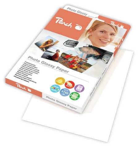 EAN 7640124895163 - Peach PIP100-06 papel fotográfico A4 Blanco Brillo imagen 1