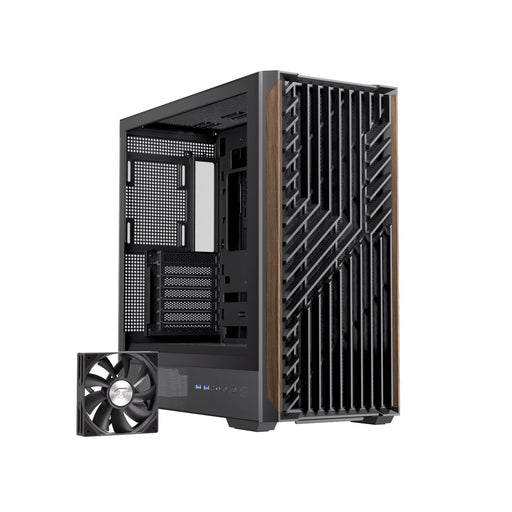 EAN 6977277360134 - Einarex EXCS-PL-800C-B carcasa de ordenador Midi Tower Negro imagen 2