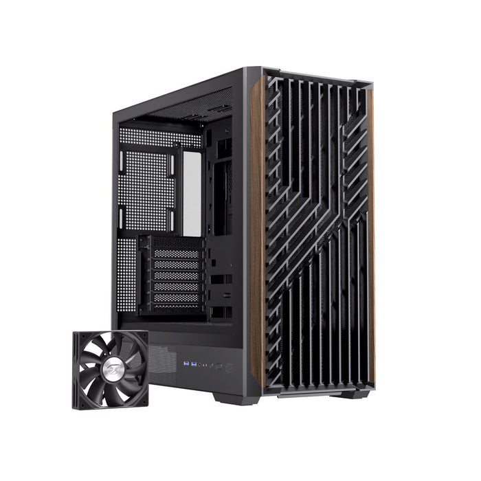 EAN 6977277360134 - Einarex EXCS-PL-800C-B carcasa de ordenador Midi Tower Negro imagen 2