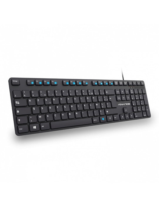 EAN 3700104455382 - Advance Tapes WORKMATE teclado Hogar / Oficina USB AZERTY Negro imagen 1