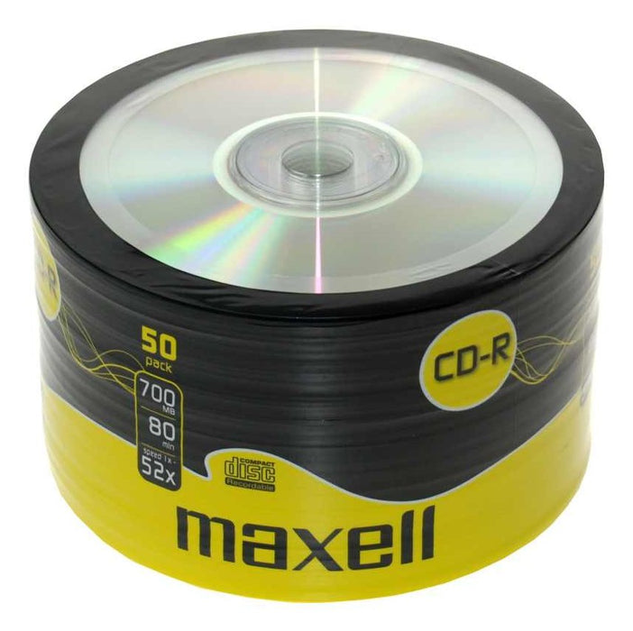 EAN 4902580504816 - Maxell 624036 CD en blanco CD-R 700 MB 52x 50 pieza(s) imagen 1