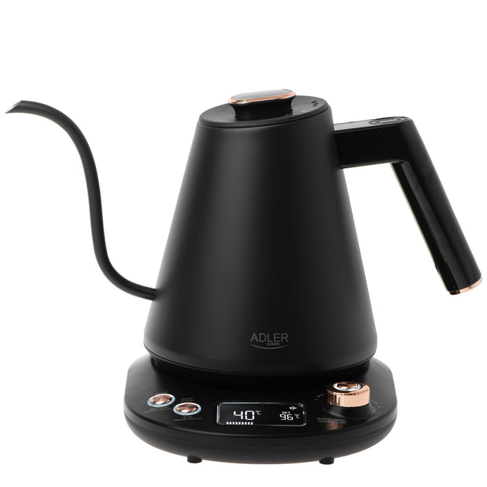 EAN 5905575902535 - Adler AD 1349 tetera eléctrica 1 L 1100 W Negro, Oro imagen 2