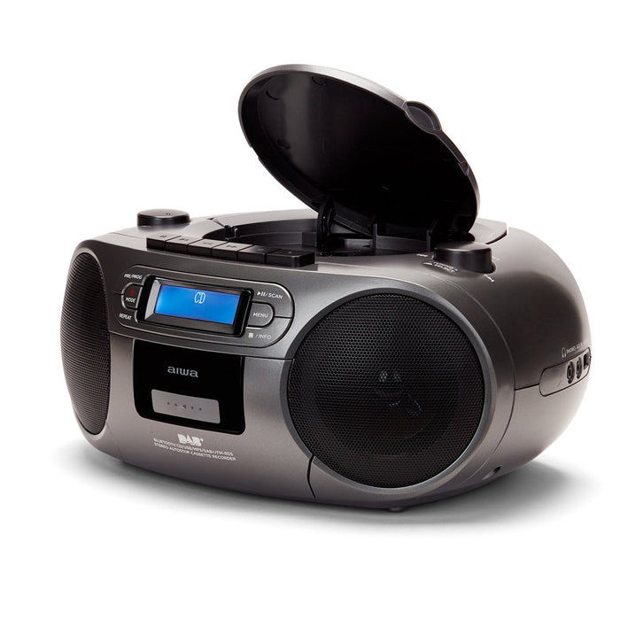 EAN 8435256897739 - Aiwa BBTC-660DAB/MG Analógico y digital 4 W DAB+, FM Gris Reproducción MP3 imagen 7