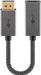 EAN 4040849752711 - Goobay 75271 adaptador de cable de vídeo 0,2 m DisplayPort HDMI Negro imagen 2