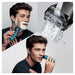 EAN 4210201113010 - Braun Series 3 3040s Máquina de afeitar de láminas Recortadora Negro, Azul imagen 2