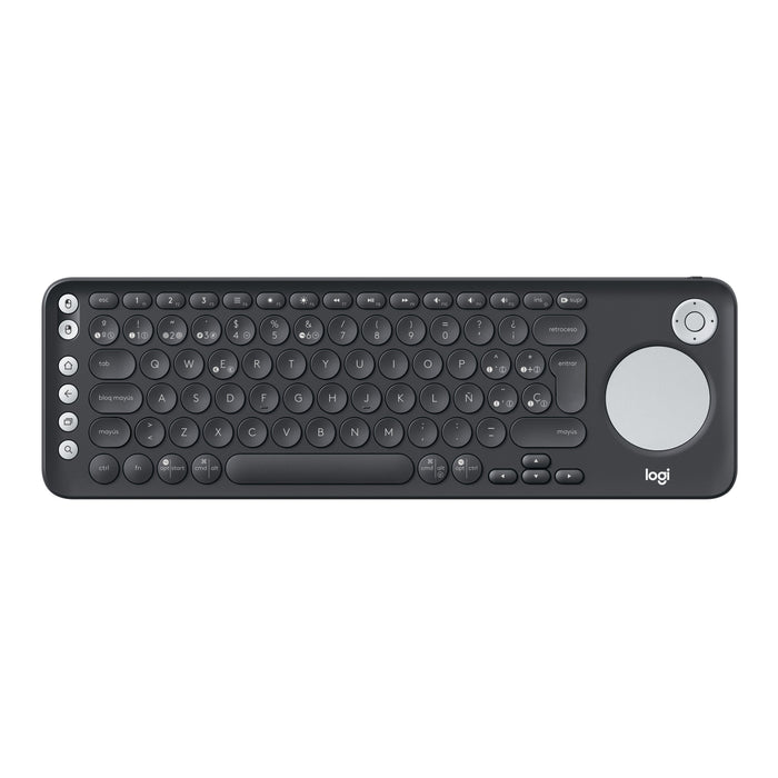 EAN 5099206079236 - Logitech K600 TV - TV Keyboard with integrated touchpad and D-pad teclado RF Wireless + Bluetooth QWERTY  imagen 1