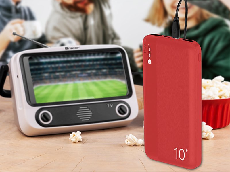 EAN 5907512873359 - Tracer WALKER - RD 10000 mAh 2A Polímero de litio Rojo imagen 4