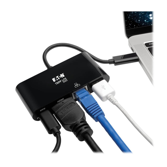 EAN 0037332209146 - Tripp Lite U444-06N-H4GUBC base para portátil y replicador de puertos USB 3.2 Gen 2 (3.1 Gen 2) Type-C imagen 2