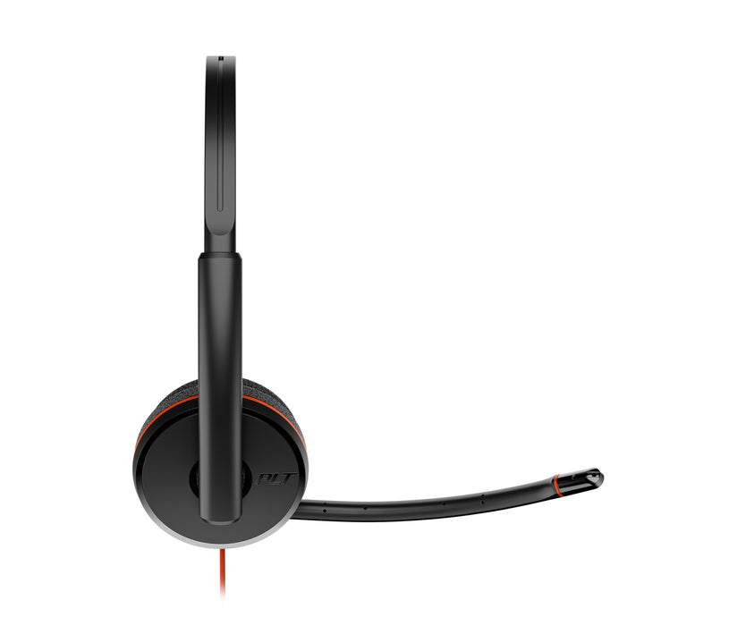 EAN 0197498837413 - HP Poly Blackwire 3220 Stereo USB-C Headset +USB-C/A Adapter Alámbrico Diadema Oficina/Centro de llamadas imagen 3