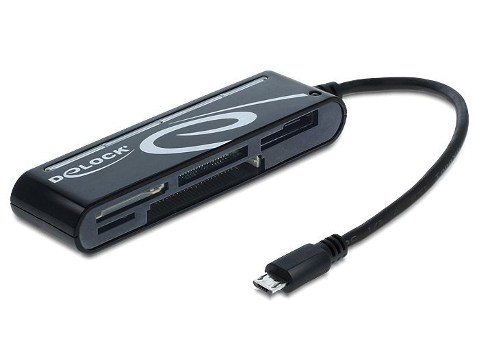 EAN 4043619917327 - DeLOCK 91732 lector de tarjeta USB 2.0 Negro imagen 1