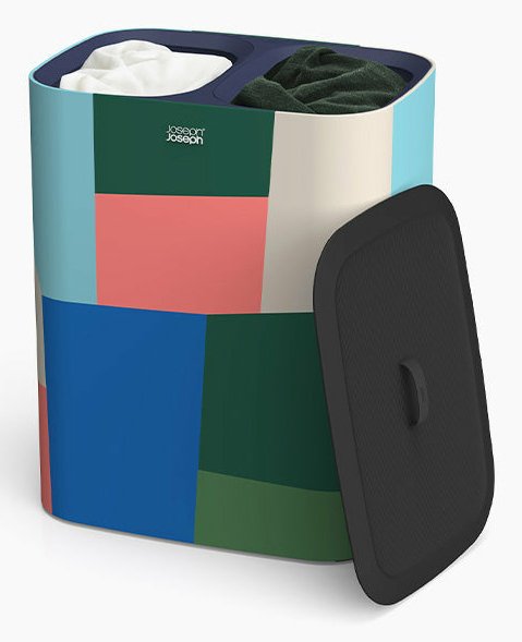EAN 5028420009750 - Joseph Joseph 50046 cesto para ropa 90 L Rectangular Algodón, Poliéster Multicolor imagen 1