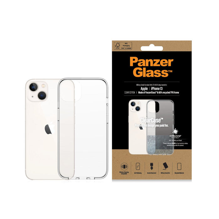 EAN 5711724003134 - PanzerGlass ® ClearCase iPhone 13 funda para teléfono móvil 15,5 cm (6.1") Transparente imagen 3