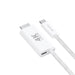 EAN 4252011907700 - 4smarts 540957 cable HDMI 2 m USB C HDMI tipo A (Estándar) Blanco imagen 2