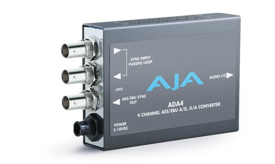 EAN 812321030396 - AJA ADA4 convertidor de señal Gris, Acero inoxidable imagen 1
