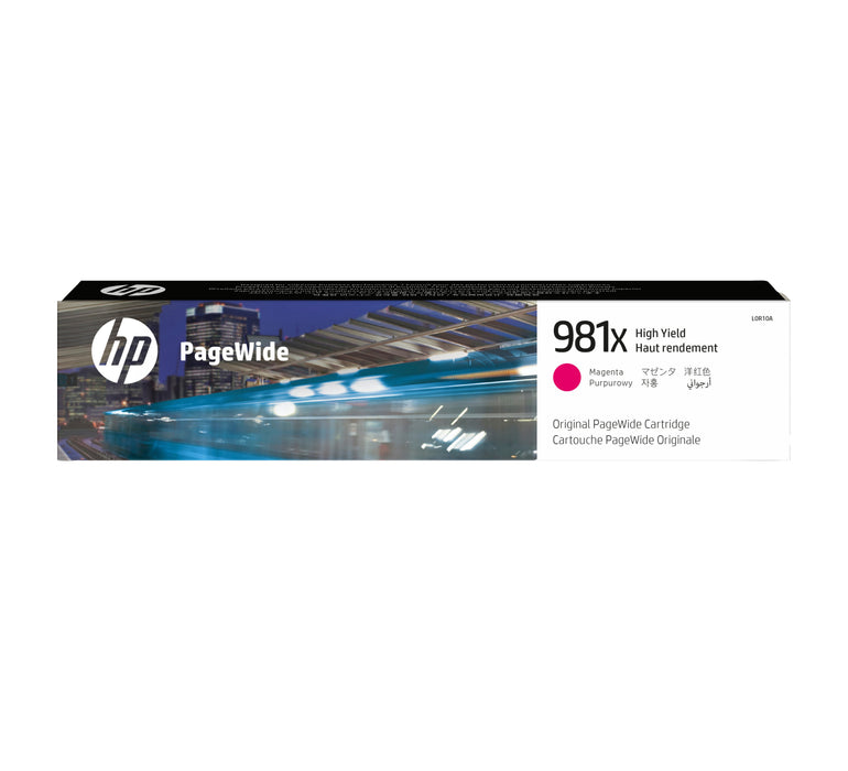 EAN 0889296095262 - HP 981X High Yield Magenta Original PageWide Cartridge cartucho de tinta 1 pieza(s) Alto rendimiento (XL) imagen 1