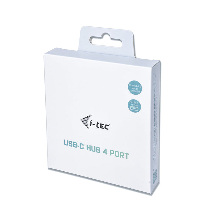 EAN 8595611702266 - i-tec Metal C31HUBMETAL403 hub de interfaz USB 3.2 Gen 1 (3.1 Gen 1) Type-C 5000 Mbit/s Gris imagen 4