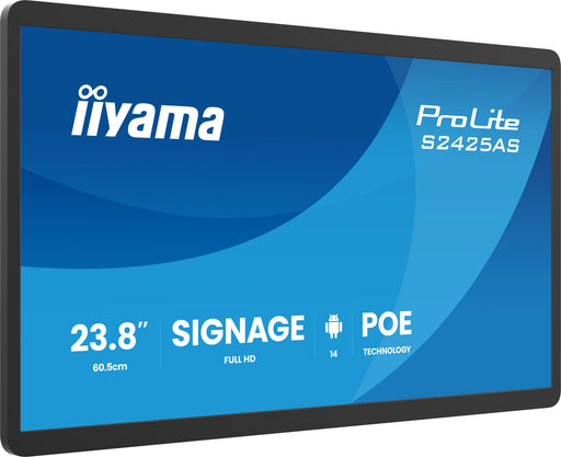 EAN 4948570127184 - iiyama ProLite S2425AS-B1P Pantalla plana para señalización digital 60,5 cm (23.8") LCD Wifi 500 cd / m²  imagen 1
