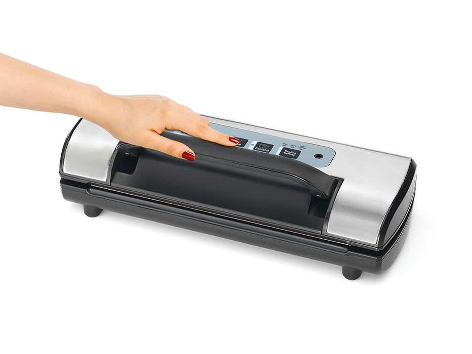 EAN 8013240890760 - Laica VT3217 sellador al vacío 800 mbar Negro, Acero inoxidable imagen 5