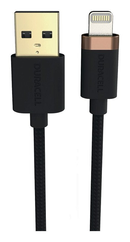 EAN 5056304399987 - Duracell USB7012A cable de conector Lightning 1 m Negro imagen 2