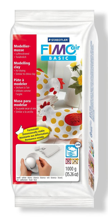 EAN 4006608806668 - Staedtler FIMO air basic 8101 Pasta de modelar 1 kg Blanco 1 pieza(s) imagen 1