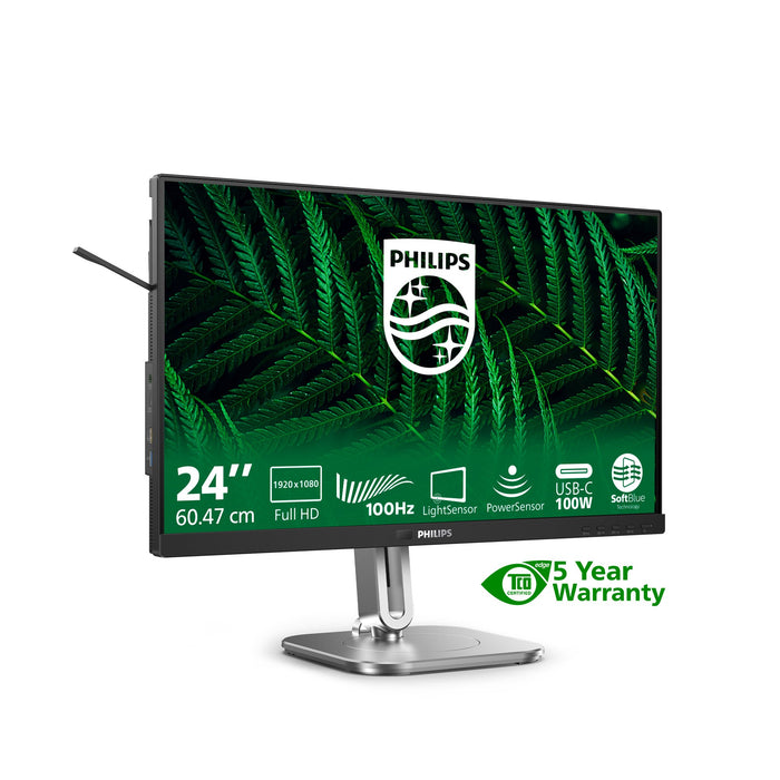 EAN 8721038001747 - Philips 5000 series 24B2G5301/00 pantalla para PC 60,5 cm (23.8") 1920 x 1080 Pixeles Full HD LCD Negro imagen 4