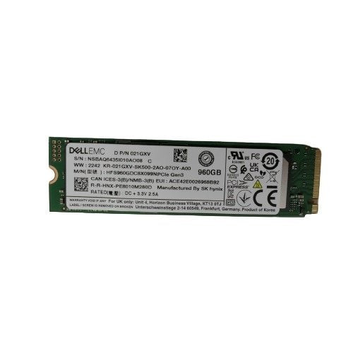 EAN 5397184963517 - DELL 400-BONH unidad de estado sólido 960 GB M.2 imagen 1