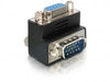 EAN 4043619651719 - DeLOCK Adapter VGA male/female right angled VGA 15pin Negro imagen 1