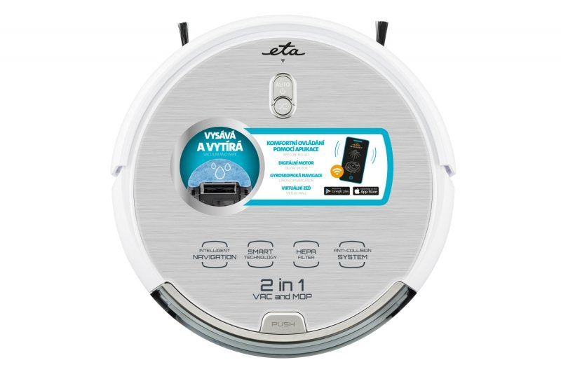 EAN 8590393341320 - Eta ETA351290000 aspiradora robotizada Blanco imagen 2