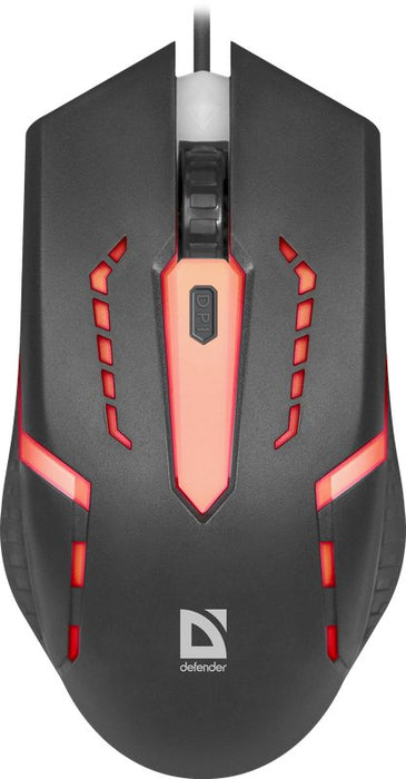 EAN 4714033526005 - Defender FLASH MB-600L ratón Juego Ambidextro USB tipo A Óptico 1200 DPI imagen 2