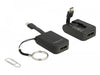 EAN 4043619639403 - DeLOCK 63940 adaptador de cable de vídeo 0,03 m USB Tipo C DisplayPort Negro imagen 2