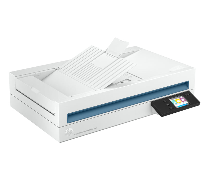 EAN 0195697674396 - HP ScanJet Enterprise Flow N6600 fnw1 Escáner de cama plana 1200 x 1200 DPI A4 Blanco imagen 2