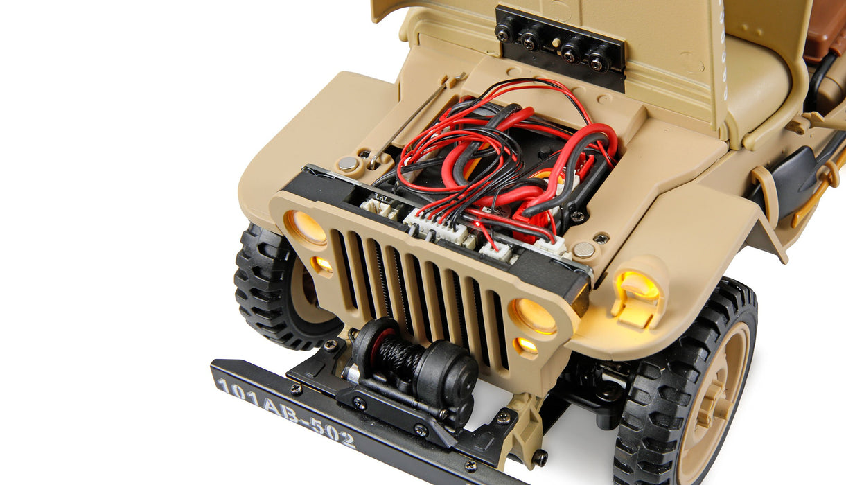 EAN 4262500346408 - Amewi 22738 modelo controlado por radio Camión oruga Motor eléctrico 1:14 imagen 9