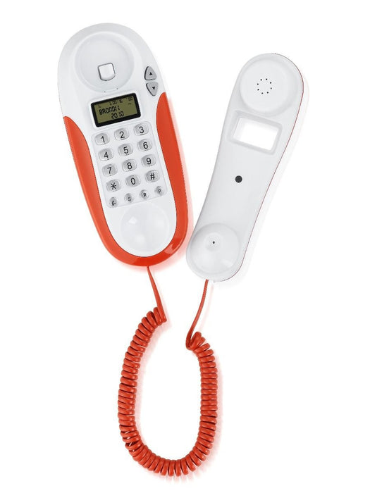 EAN 8015908737721 - Brondi KENOBY CID Teléfono analógico Identificador de llamadas Rojo, Blanco imagen 3