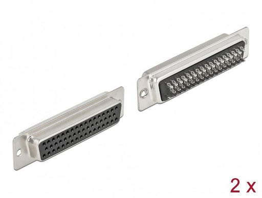 EAN 4043619667161 - DeLOCK 66716 conector D-Sub HD 50 pin Negro, Plata imagen 1