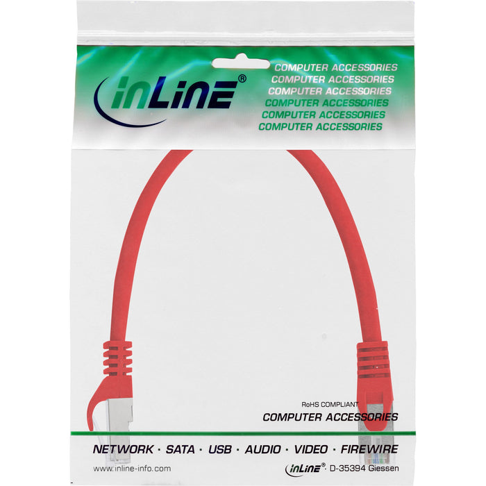 EAN 4043718163342 - InLine 71533R cable de red Rojo 0,3 m Cat5e F/UTP (FTP) imagen 3