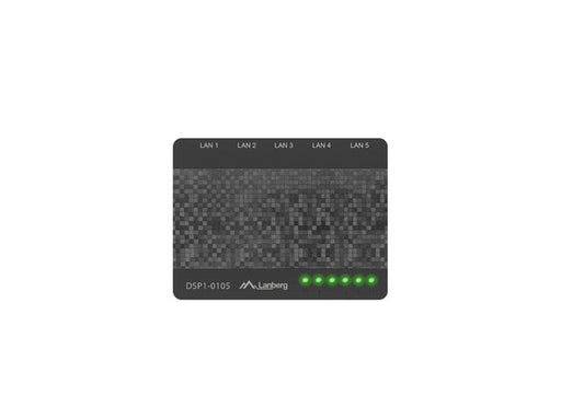 EAN 5901969415674 - Lanberg DSP1-0105 switch No administrado Fast Ethernet (10/100) Negro imagen 2