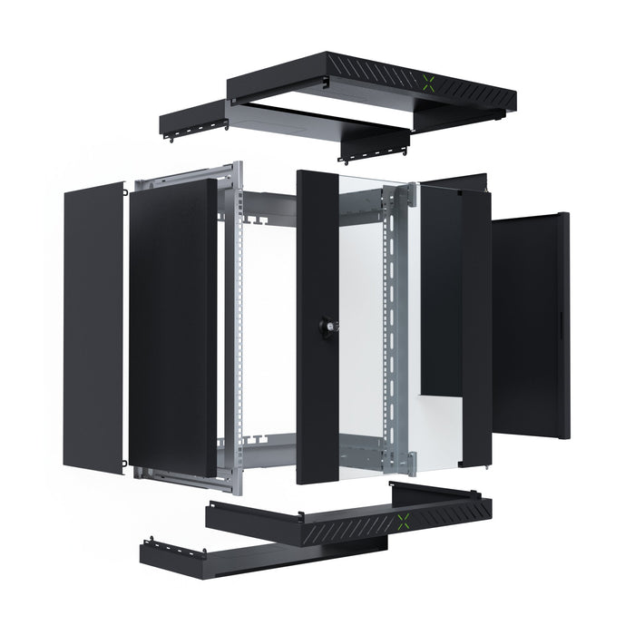 EAN 4049759323035 - EFB Elektronik WGX-1506TS.G1 armario rack 15U Bastidor de pared Negro imagen 3