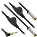 EAN 4043718282890 - InLine 99253A cable de audio 0,25 m 3,5mm 2 x 3.5mm Negro imagen 1