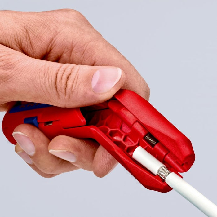 EAN 4003773082910 - Knipex ErgoStrip pelacable Azul, Rojo imagen 12