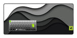 EAN 4044951039777 - Sharkoon SKILLER SGK50 S3 Design Bundle - D5 Alfombrilla de ratón para juegos Negro, Gris, Blanco imagen 2