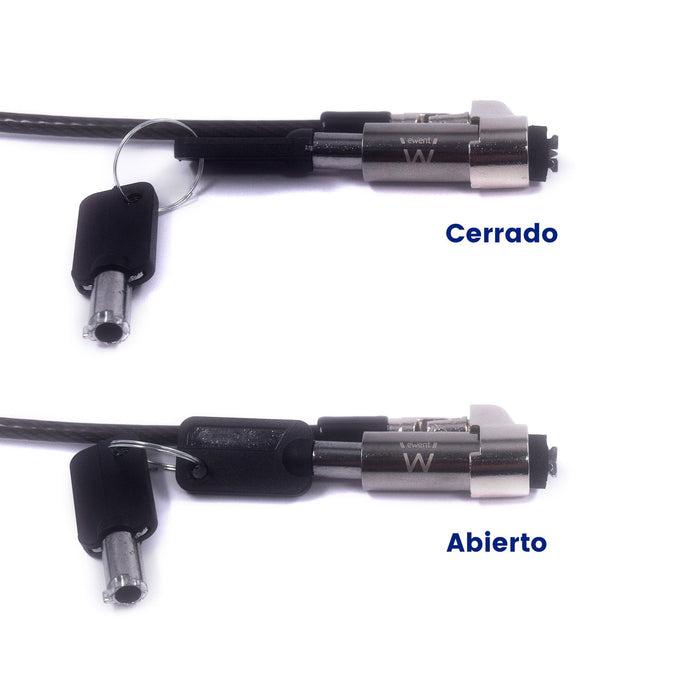 EAN 8052101433791 - Ewent EW1239 cable antirrobo Negro 1,8 m imagen 4
