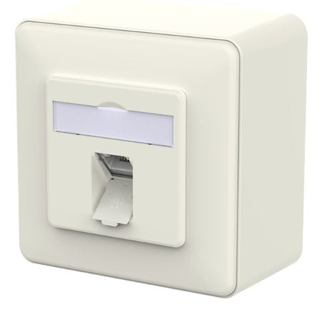 EAN 4251394672953 - METZ CONNECT 130E370002-I toma de corriente RJ-45 Blanco imagen 1
