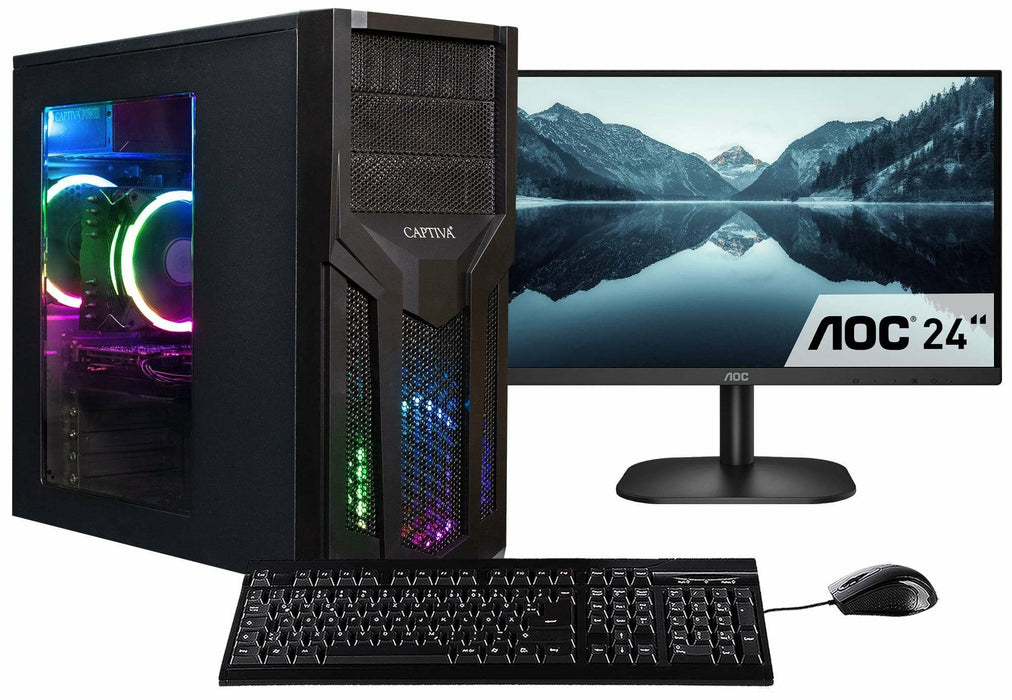 EAN 4046373800188 - CAPTIVA Power Starter R80-018 TFT Bundle AMD Ryzen™ 7 5700G 16 GB DDR4-SDRAM 1 TB SSD PC Negro imagen 6