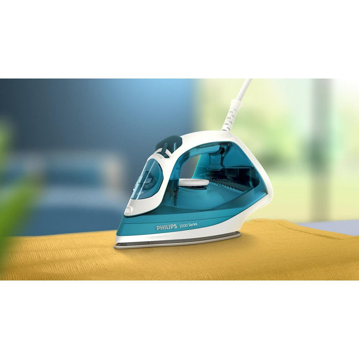 EAN 8720389044601 - Philips 2000 series DST2020/90 plancha Plancha a vapor Suela de cerámica 2000 W Color aguamarina imagen 2