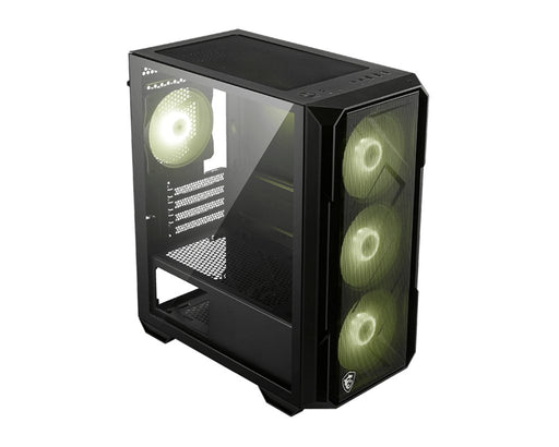 EAN 4711377386241 - MSI MAG FORGE M120R AIRFLOW carcasa de ordenador Mini Tower Negro, Transparente imagen 2