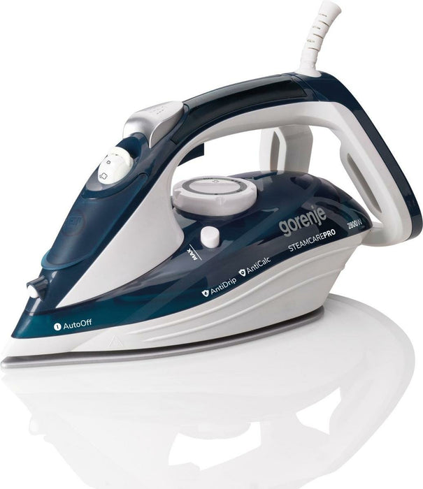 EAN 3838782404740 - Gorenje SIH2800TQC Plancha a vapor Suela de cerámica 2800 W Azul imagen 2