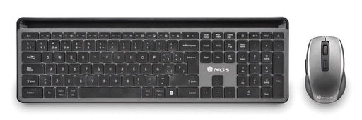 EAN 8435430625011 - NGS ECLIPSE teclado Ratón incluido Hogar / Oficina RF Wireless + Bluetooth QWERTY Inglés Gris imagen 2