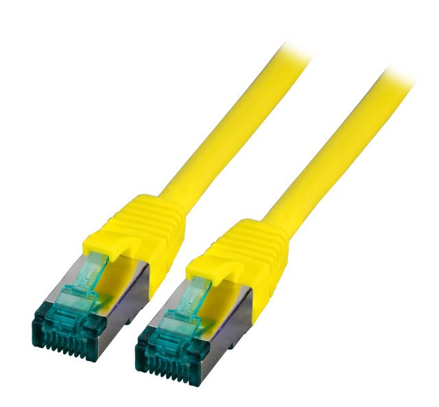 EAN 4049759226350 - EFB Elektronik MK6001.25Y cable de red Amarillo 25 m Cat6a S/FTP (S-STP) imagen 1