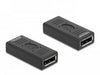 EAN 4043619666430 - DeLOCK 66643 cambiador de género para cable Negro imagen 1
