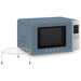 EAN 8017709356507 - Smeg MOC01SBMEU microondas Azul Microondas con grill Encimera 29 L 1450 W imagen 11